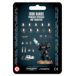 Mejoras y calcomanías de Primaris Iron Hands