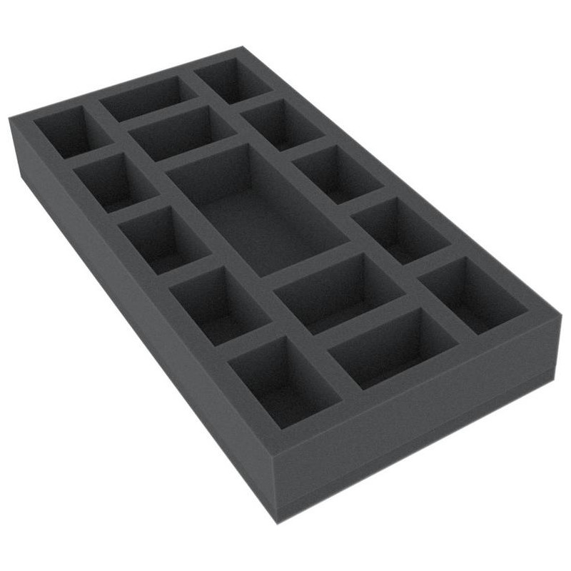 285mm x 142,5 mm x 40 mm Foam Tray for Board Game Boxes