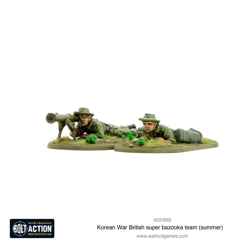 Korean War British Super Bazooka Team (summer)