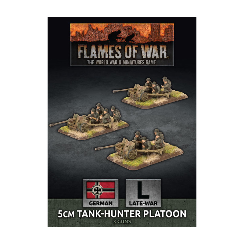 5cm Tank Hunter Platoon (x3 Plastic)