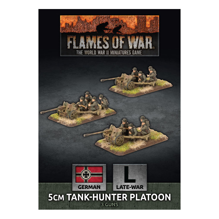 5cm Tank Hunter Platoon (x3 Plastic)