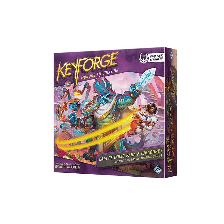 Keyforge: Mundos en Colisión Caja de inicio para 2 jugadores