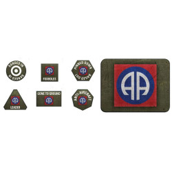 82nd Airborne Division Tokens (20) & Objectives (2)