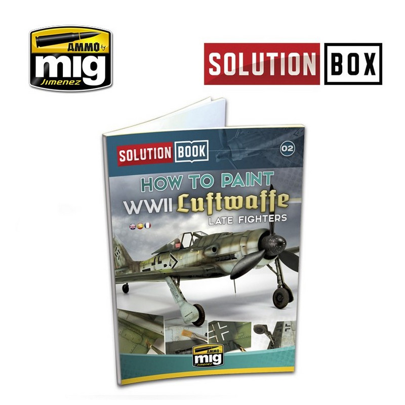 WWII Luftwaffe Late Fighters Solution Book Multiidioma