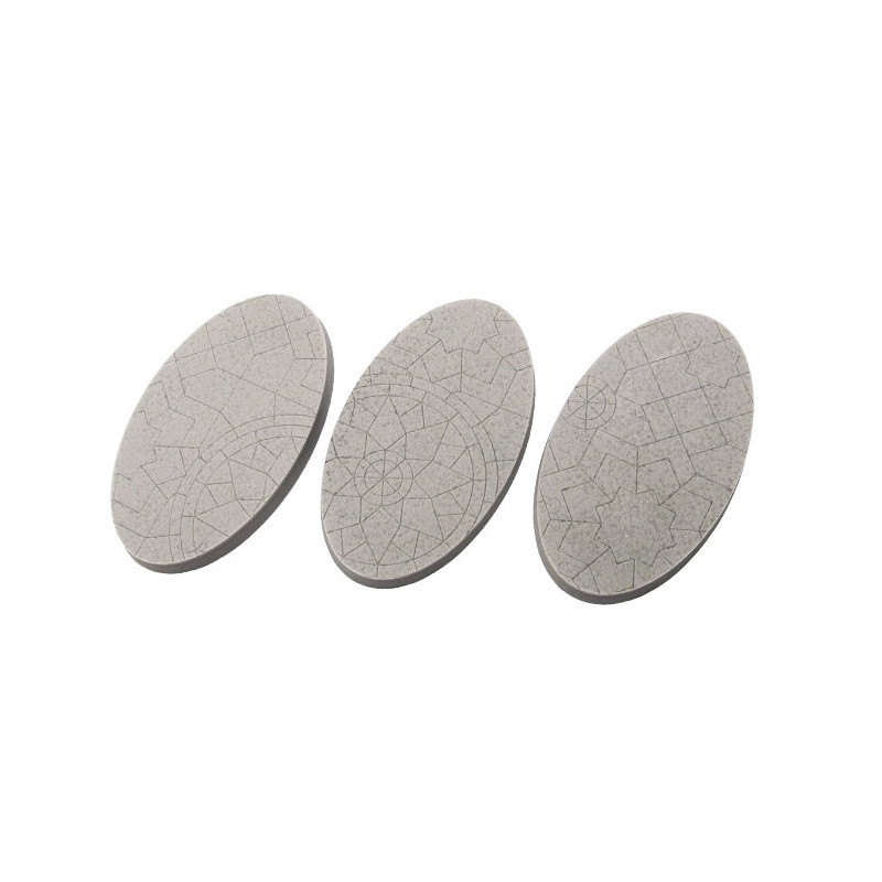 Mosaic Bases, Oval 75mm (2)