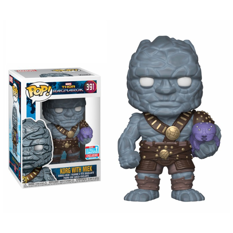 Thor Ragnarok POP! Korg with Miek NYCC 2018