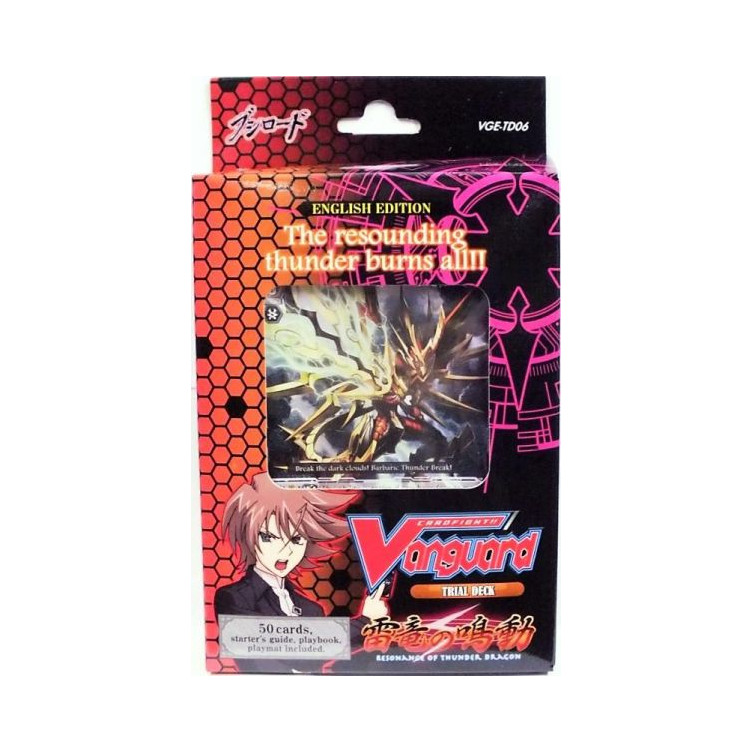 Cardfight Vanguard Resonance of Thunder Dragon Trial Deck