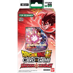 Dragon Ball TCG SD9 Mazo Saiyan Legacy (inglés)