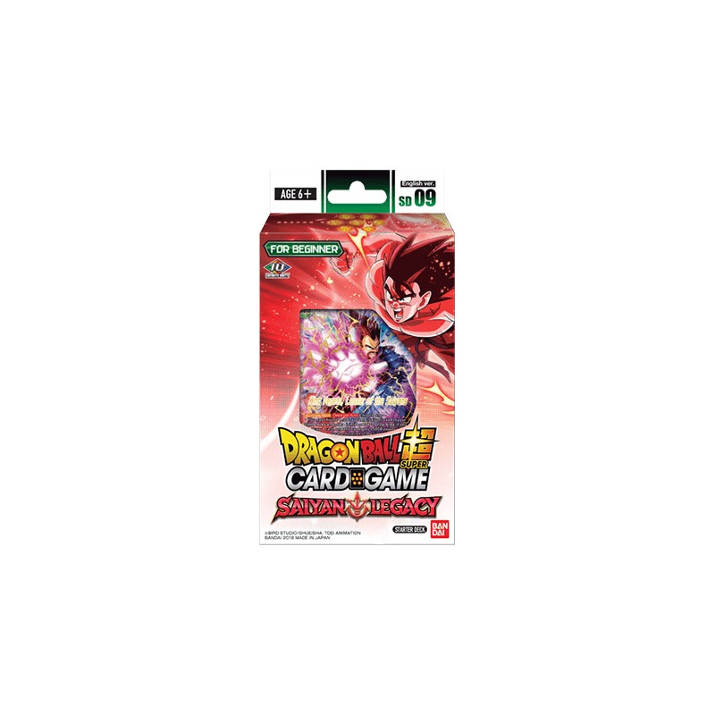 Dragon Ball TCG SD9 Mazo Saiyan Legacy (inglés)