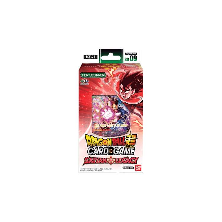 Dragon Ball TCG SD9 Mazo Saiyan Legacy (inglés)