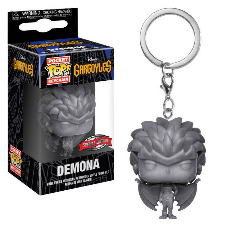 Gárgolas POP! Llavero Demona Stone Exclusive