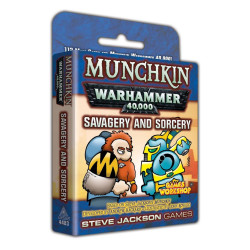 Munchkin Warhammer 40000: Savagery and Sorcery (inglés)