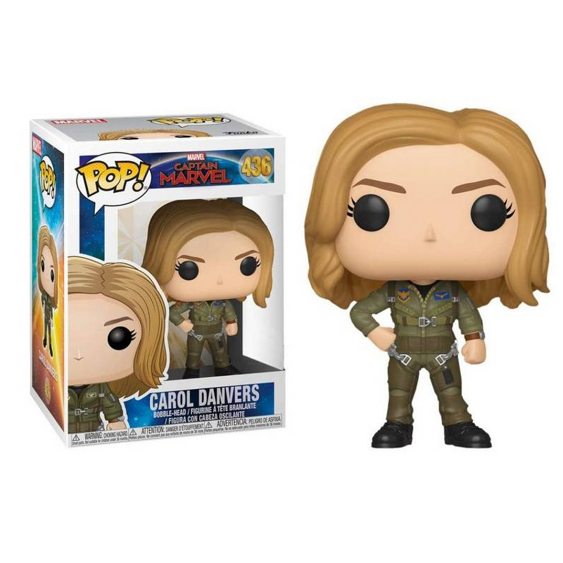 Capitana Marvel POP! Carol Danvers Flight suit Exclusive