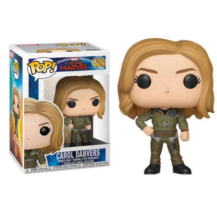 Capitana Marvel POP! Carol Danvers Flight suit Exclusive