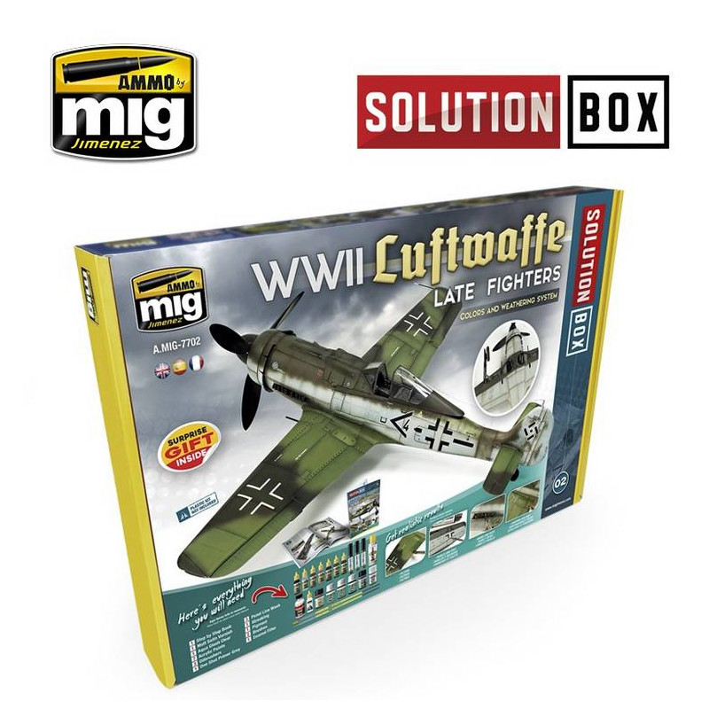 WWII Luftwaffe Late Fighters Solution Box