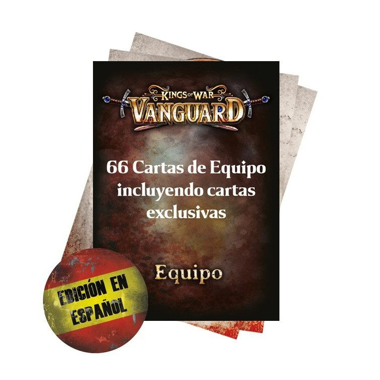 Vanguard Equipment Cards (castellano)