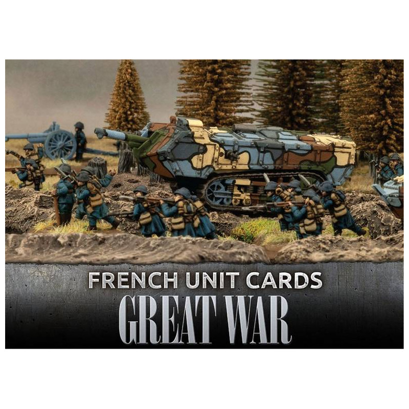 Great War: French Unit Cards