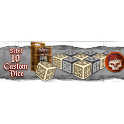 Skull Tales: Set 10 dados personalizados