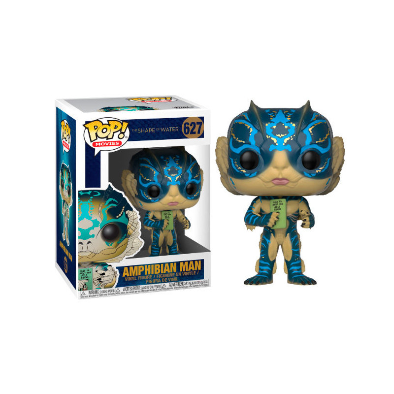 La forma del agua POP! Amphibian Man with Card