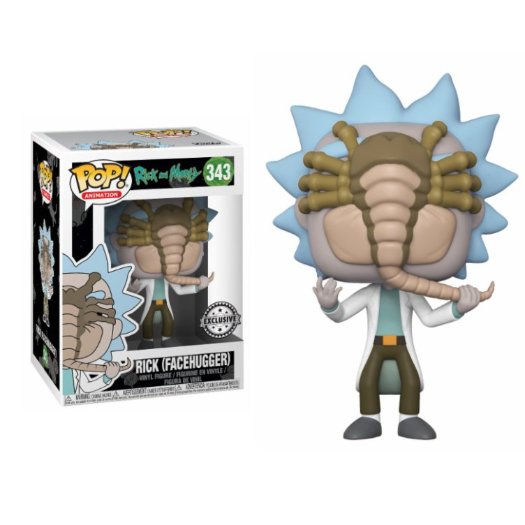 Rick & Morty POP! Rick with Facehugger