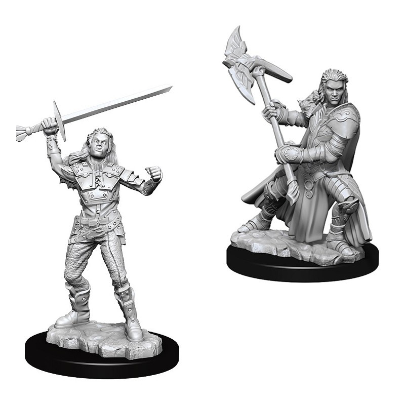 Female Half-Orc Fighter: D&D Nolzur's Marvelous