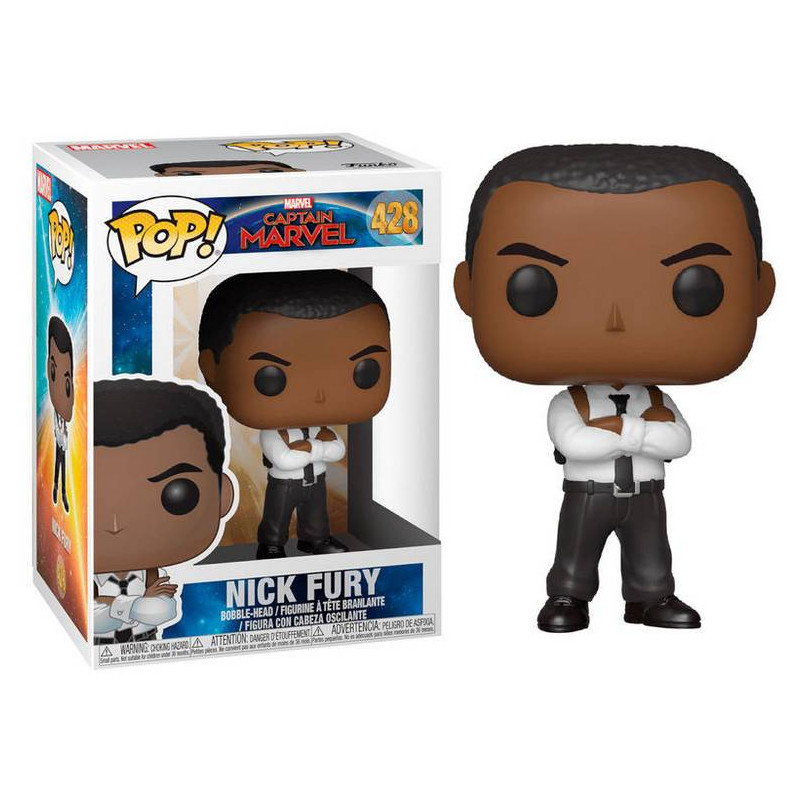 Capitana Marvel POP! Nick Fury