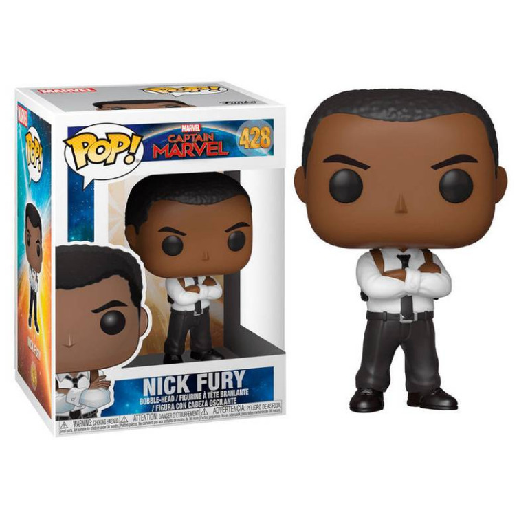 Capitana Marvel POP! Nick Fury