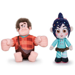 Peluche Ralph / Vanellope Rompe Ralph soft 30 cm (1)