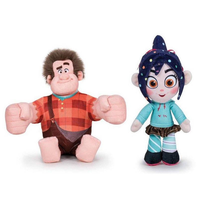 Peluche Ralph / Vanellope Rompe Ralph soft 30 cm (1)