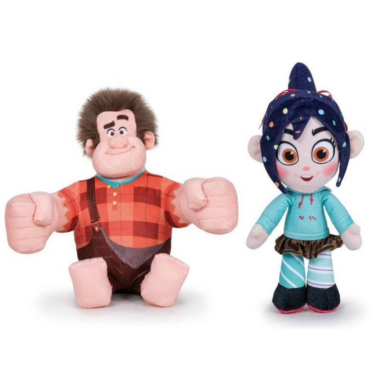 Peluche Ralph / Vanellope Rompe Ralph soft 30 cm (1)