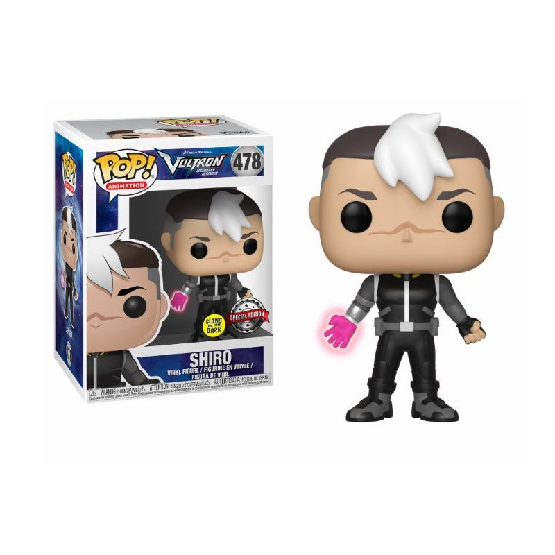 Voltron POP! Shiro Reg. Clothes (Glow) Exclusive