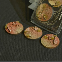 Badlands Bases Round 50mm (x3)