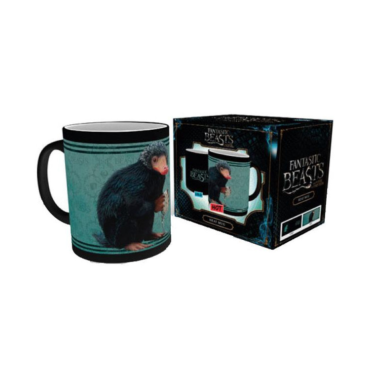 Animales fantásticos Taza sensitiva al calor Niffler