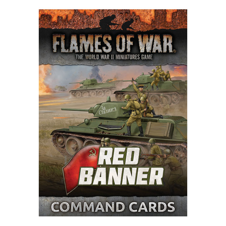 Red Banner Command Cards