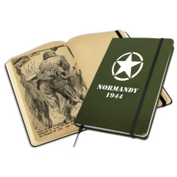 Libreta ilustrada Normandy 1944