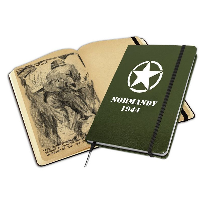 Libreta ilustrada Normandy 1944