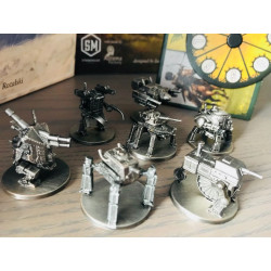 Scythe Metal Mechs + Peanas de silicona