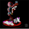 Marvel Comics Diorama Q-Fig Deadpool Unicorn Selfie