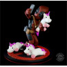 Marvel Comics Diorama Q-Fig Deadpool Unicorn Selfie