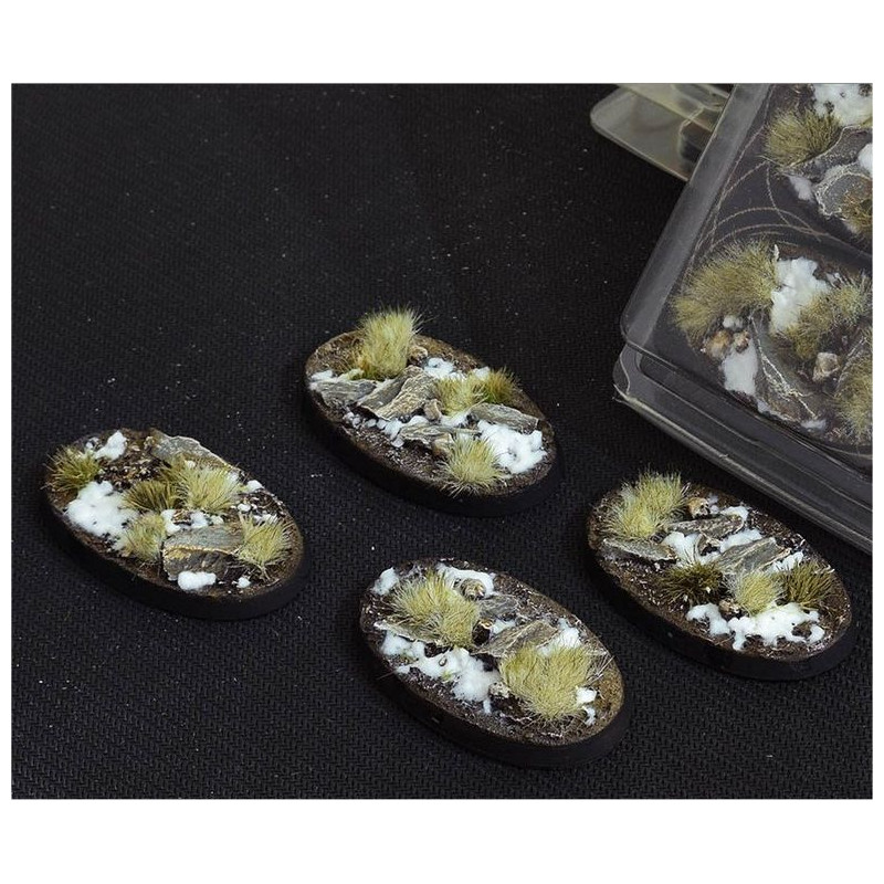 Winter Bases Oval 60mm (x4)