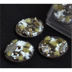 Winter Bases Round 50mm (x3)