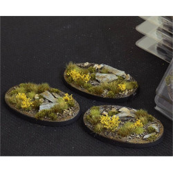 Highland Bases Oval 75mm (x3)