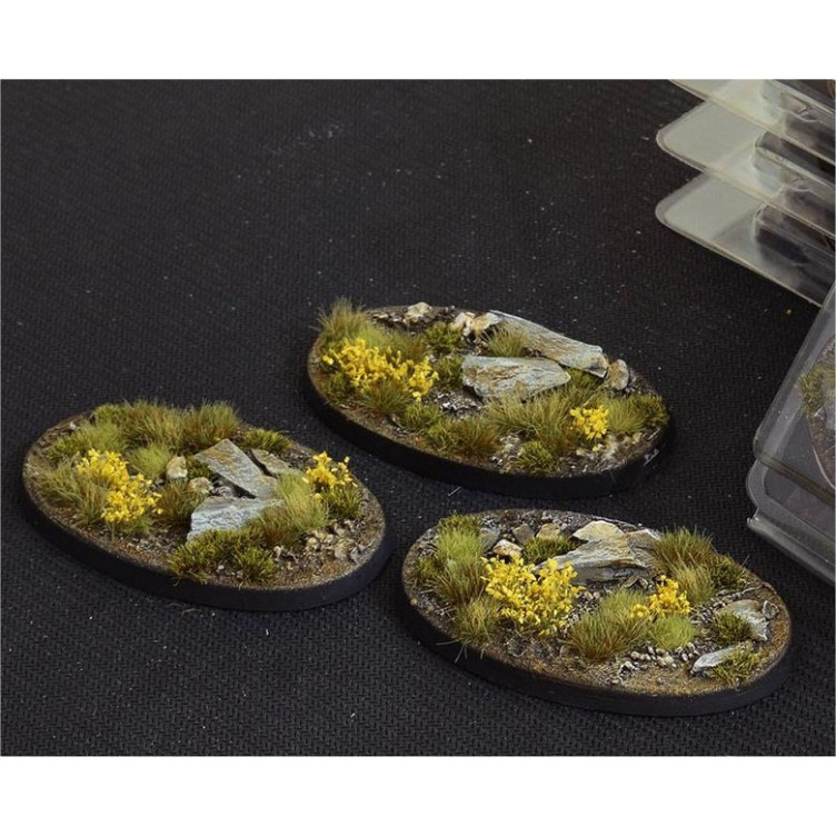 Highland Bases Oval 75mm (x3)