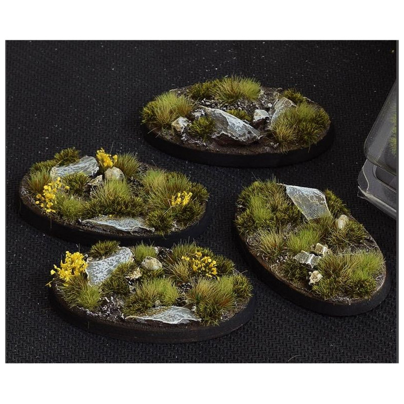 Highland Bases Oval 60mm (x4)