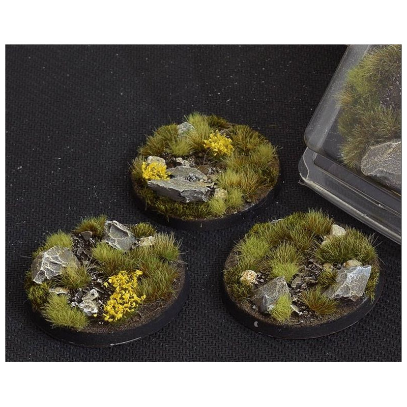 Highland Bases Round 50mm (x3)