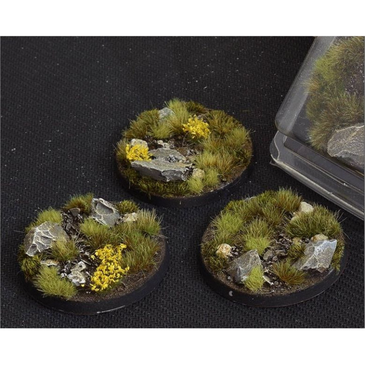 Highland Bases Round 50mm (x3)