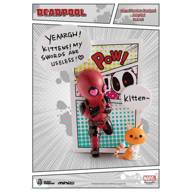 Marvel Comics - Mini Egg Attack Deadpool Jump Out 4th Wall