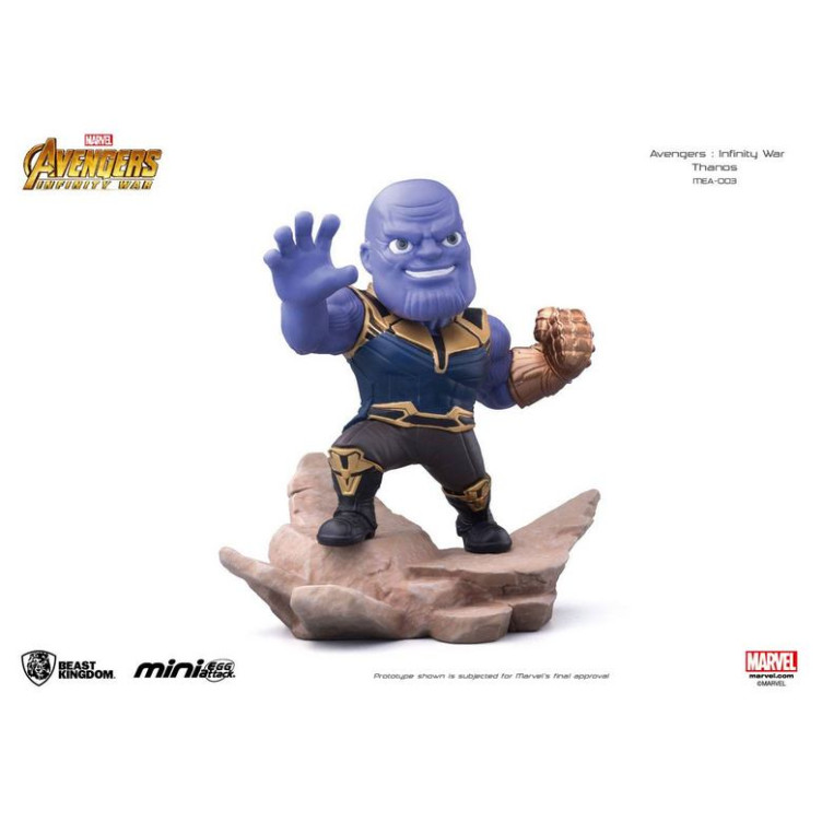 Vengadores Infinity War - Mini Egg Attack Thanos