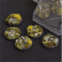 Highland Bases Round 40mm (x5)