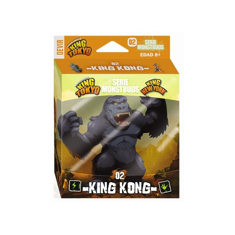 King of Tokyo Nueva York Monstruo King Kong